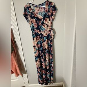 Floral maxi dress